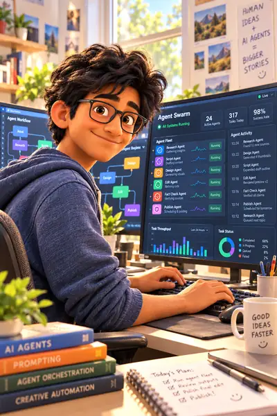 Dinesh's desk, now in VR