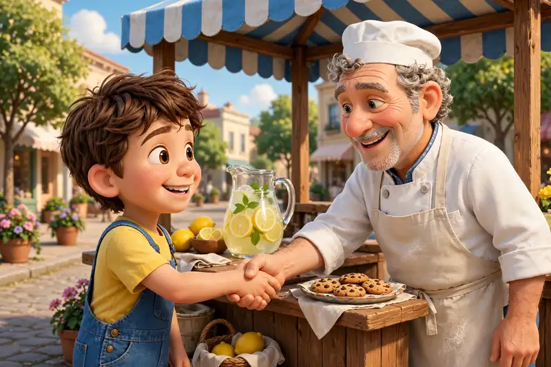 The bakery partnership: cookies by the stand
