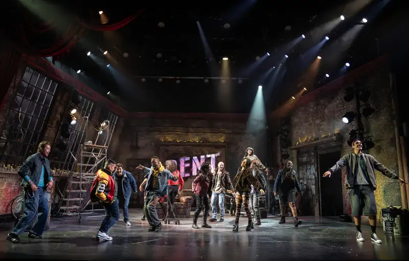 Rent on stage