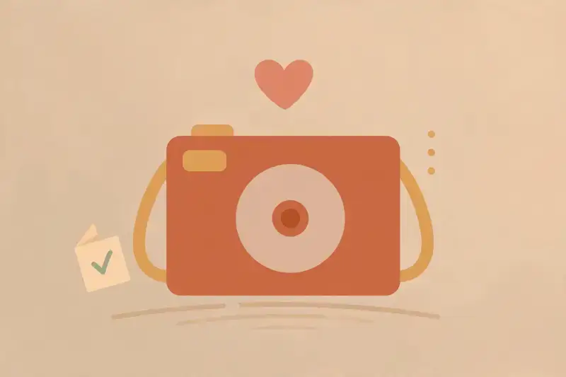 A camera with a heart, authentic and honest posting