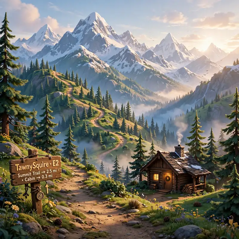 Mountains near TawnySquire